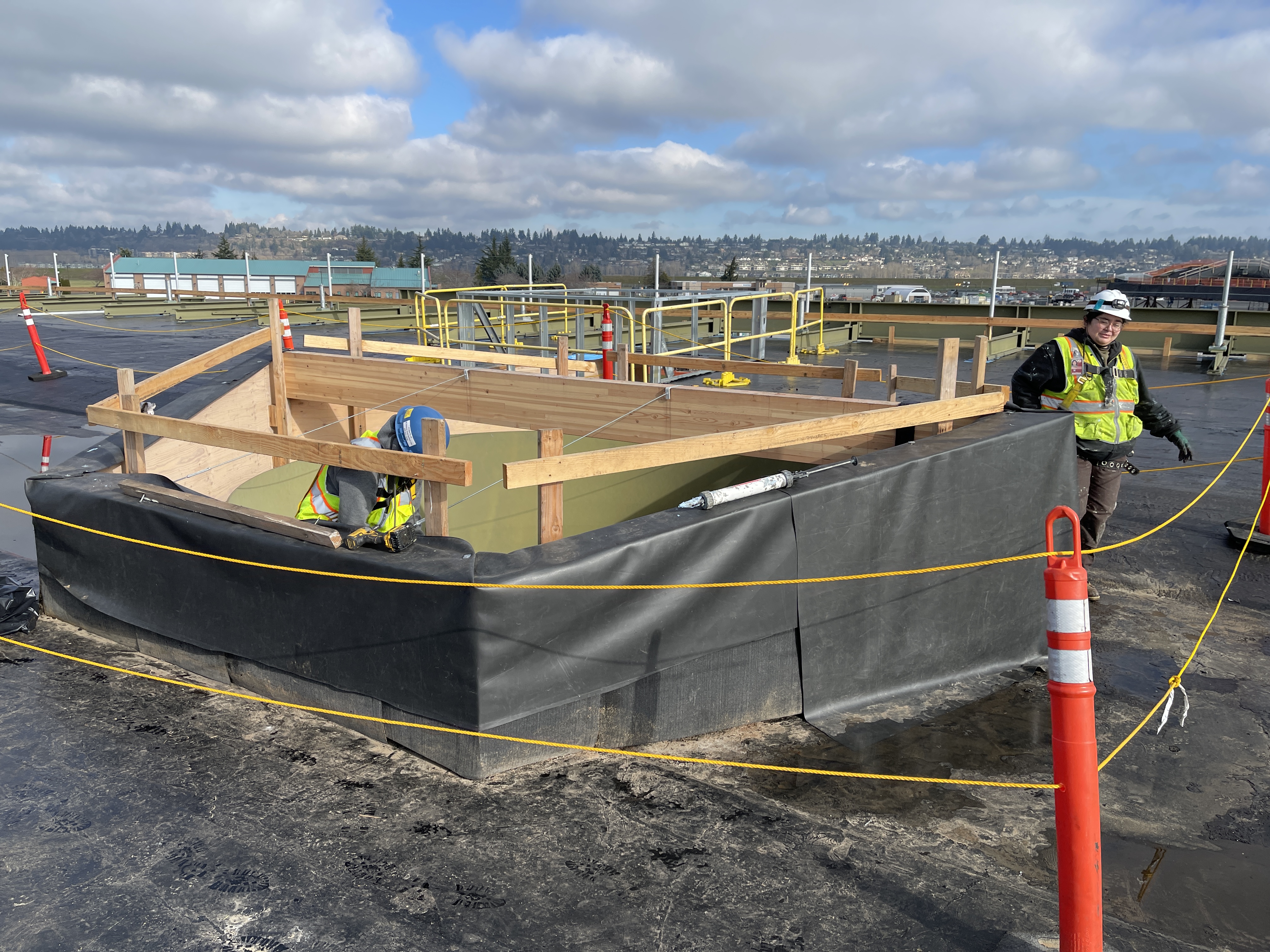 PDX Terminal Core Redevelopment Roof Sealant & Weatherproofing
